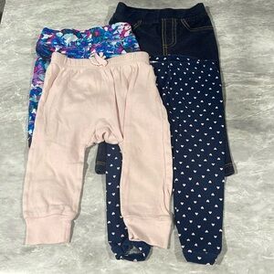 12 month pants. 4 pack